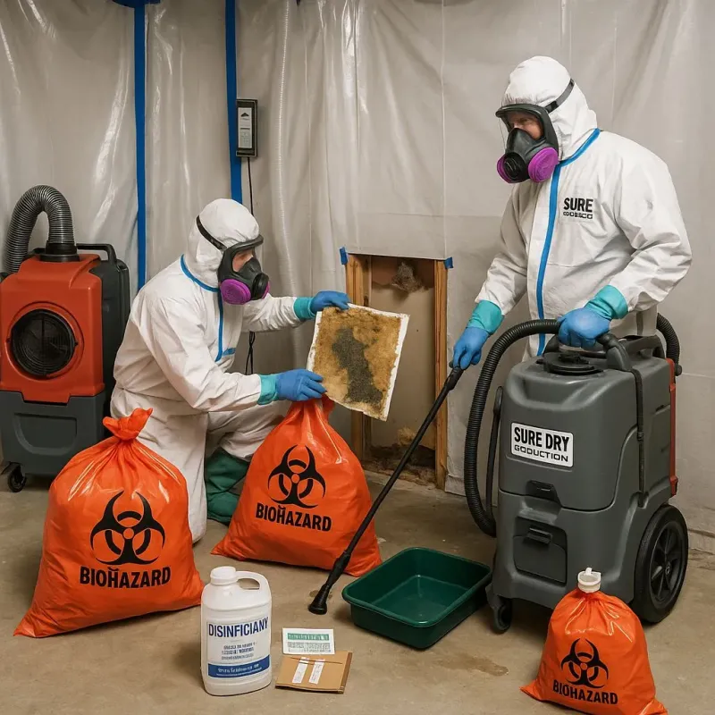Contaminated Water Handling Protocols process in Washington, ME