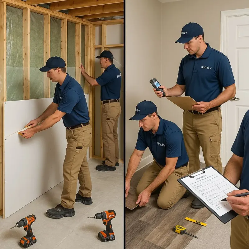 Repairs and Reconstruction process in Washington, ME